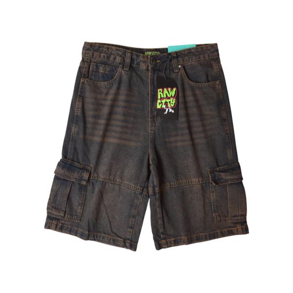 Raw City Denim Shorts - Indigo メンズ レディース ハーフパンツ デニ...