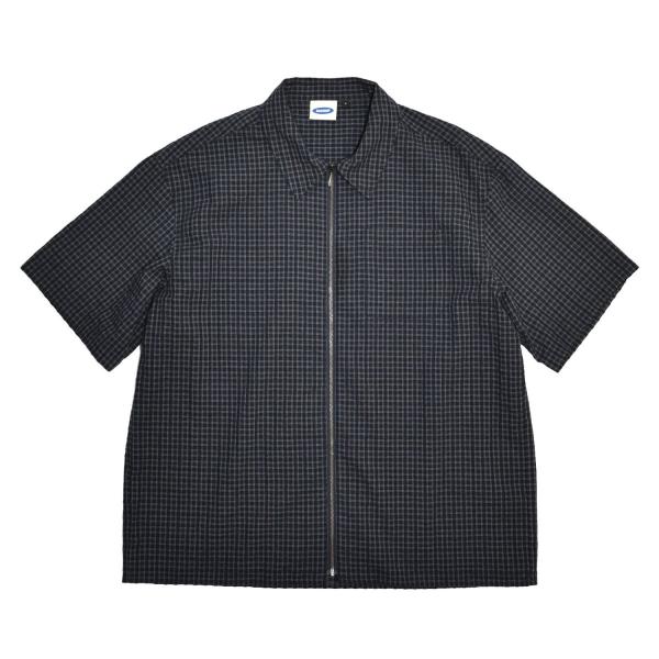 RAWDRIP Original Fullzip Checker S/S Shirt Black メ...
