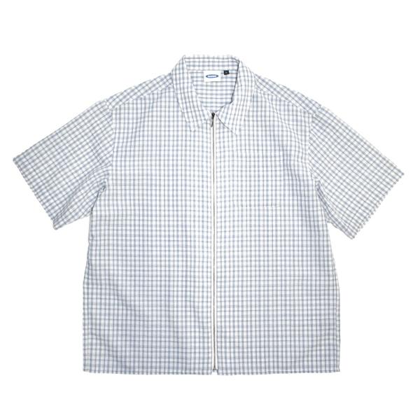 RAWDRIP Original Fullzip Checker S/S Shirt White メ...