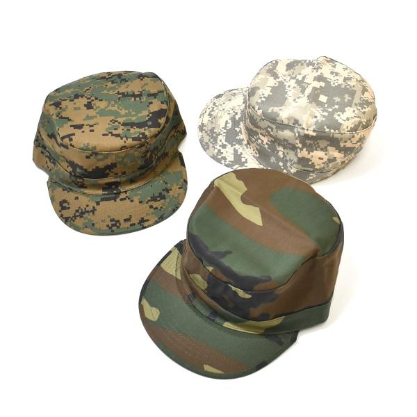Rothco ロスコ Adjustable Camo Fatigue Cap ミリタリー カモ キャ...