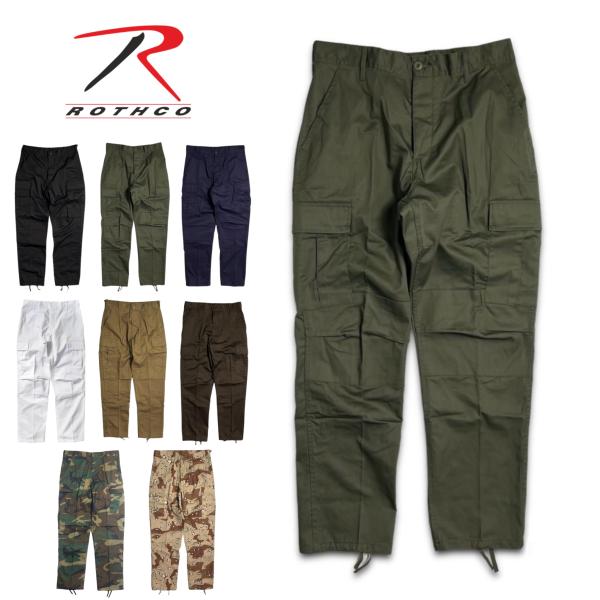 ROTHCO 6ポケット タクティカル BDU パンツ  メンズ レディース カーゴパンツ ミリタリ...