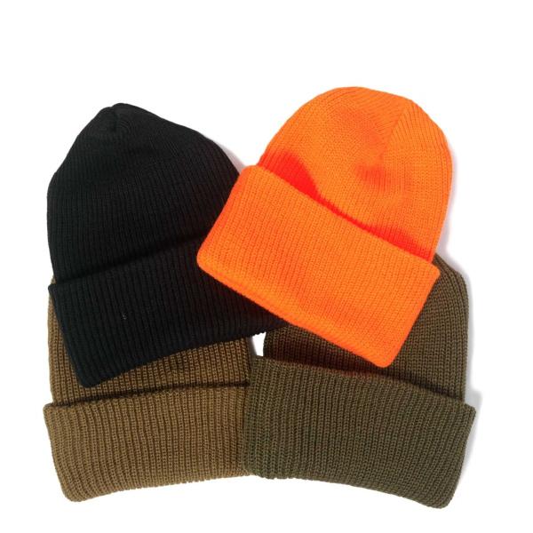 ロスコ アクリル ワッチ キャップ 全5色/ニットキャップ/ニット帽/無地
