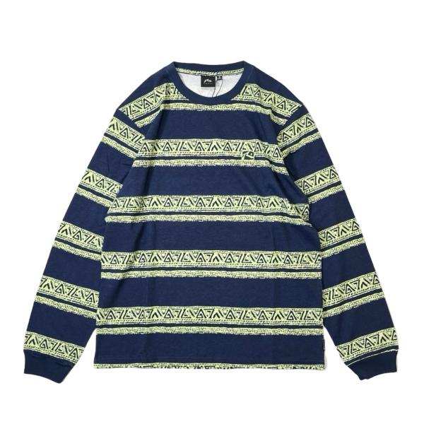 [SALE]ラスティサーフボード ナビゲーター ロングスリーブ Tシャツ ネイビー