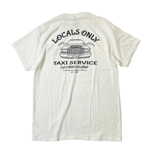 [SALE]ラスティ Local Taxi ショートスリーブ Tシャツ ホワイト メンズ レディース...