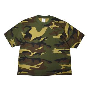 Shaka Wear 7.5oz Max Heavyweight Cropped Tee - Camo シャカウェア ブランク Tシャツ 半袖 メンズ レディース