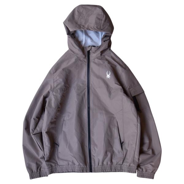 SPYDER NYLON JACKET Khaki スパイダー スノー ナイロン シェル USA