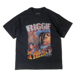 The Notorious B.I.G. ショートスリーブ Tシャツ ブラック メンズ レディース 半袖Tシャツ ビギー2｜rawdrip