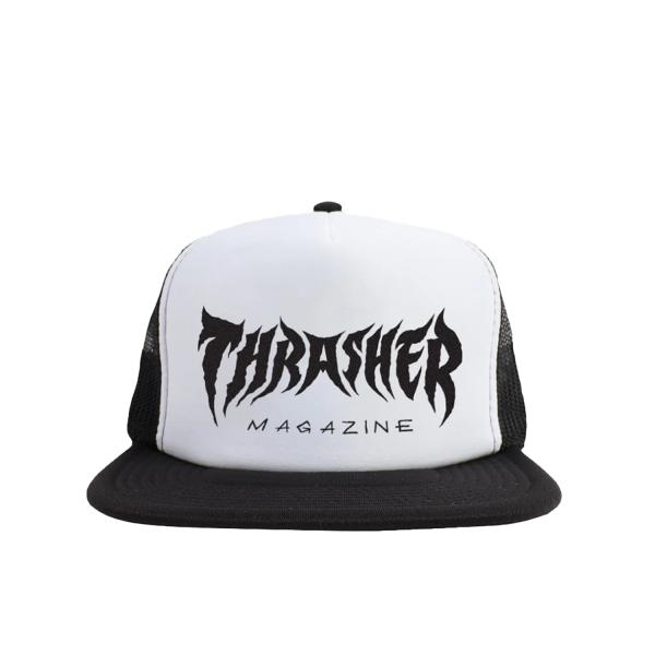 Thrasher Metal Trucker Hat スラッシャー キャップ 帽子 ブラック ホワイ...