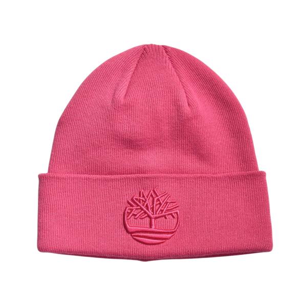 ティンバーランド Logo ニットキャップ ピンク メンズ アウトドア ワーク