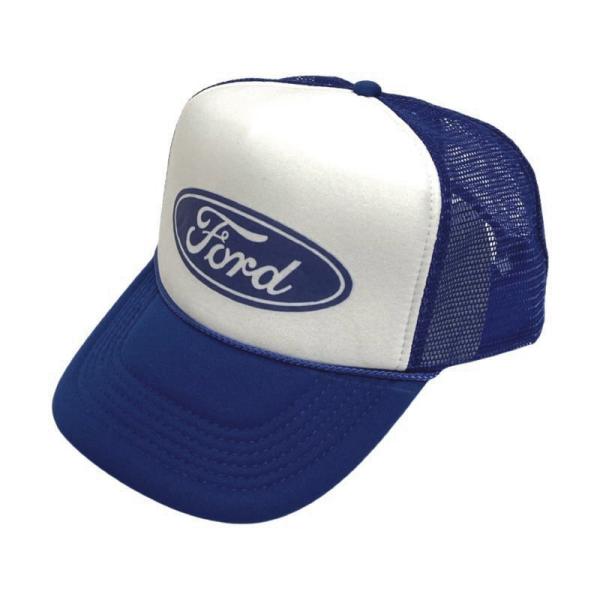 TRUCKER HAT USA フォード・モーター メッシュキャップ ネイビー/ホワイト