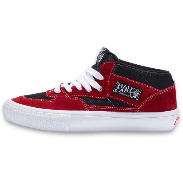 VANS スケート ハーフキャブ Sport Red/Black USモデル メンズ レディース ス...