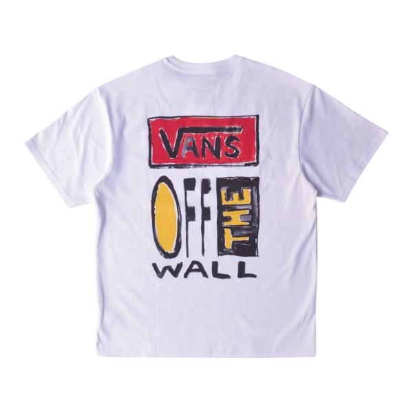 Vans Paint S/S Tee - White VANS ヴァンズ メンズレディース Tシャツ