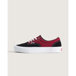 VANS スケート エラ Black / Dark Red USモデル メンズ レディース スケートボード スニーカー