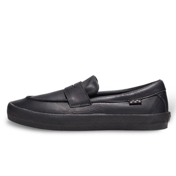 VANS ヴァンズ スケート ローファー ブラック メンズ レディース スケートボード スニーカー