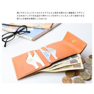 イルビゾンテ 2つ折レザースクエアウォレット ...の詳細画像2