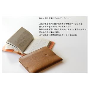 イルビゾンテ ブックカバー IL BISONT...の詳細画像2