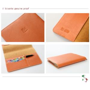 イルビゾンテ ブックカバー IL BISONT...の詳細画像5