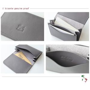 イルビゾンテ 名刺入れ IL BISONTE ...の詳細画像5