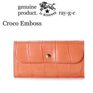 IL BISONTE イルビゾンテ 財布 ラウンドジップ ロングウォレット