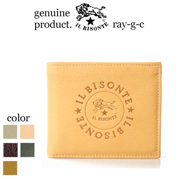 イルビゾンテ 財布 IL BISONTE ビックロゴ 2つ折り ウォレット 二つ折り財布 54_1_...