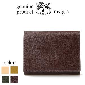 IL BISONTE（イルビゾンテ） 財布 三つ折り ミニ財布 C0940 コンパクト