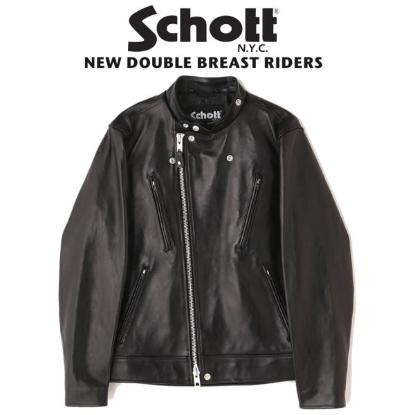 SCHOTT BROS ショット DOUBLE BREAST RIDERS ダブルブレスト ライダー...