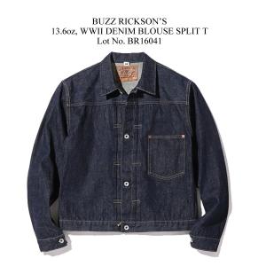 BUZZ RICKSON'S バズリクソンズ WORLD WAR II DENIM BLOUSE 大戦モデル BR16041｜ray-online-store