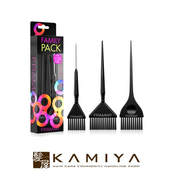 FRAMAR バラエティブラシセット|アイビル フラマー ストレートカットブラシ アングルカットブラ...