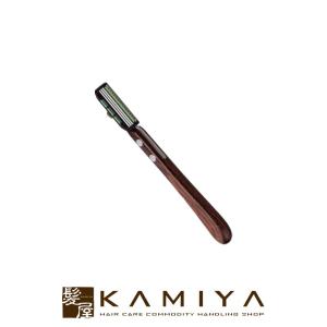 食器売り　中古 美品 フェザー プロフェッショナル 木製ハンドル レザー 食器売り 中古 美品 フェザー プロフェッショナル 木製ハンドル