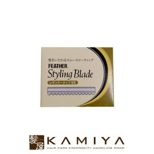 FEATHER フェザー 理容 美容 カミソリ 替刃セット スタイリングブレイド 送料無料 フェザー スタイリングレザーシリーズ替刃 スタイリング