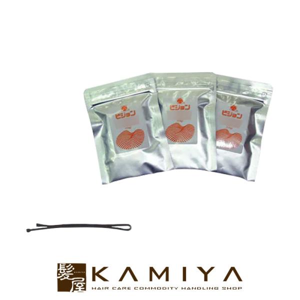 ピジョン ピン アルミパック入 バネ強 小 寸四玉付ピン 300g|ヘアピン セット ヘアピン おし...