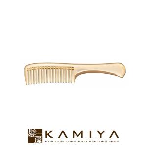 植原セル シャイニーコーム 24KGPゴールド コーム 櫛 スタイリング用コーム 静電気抑制 静電気 乾燥 理容師 理髪店 3個まで