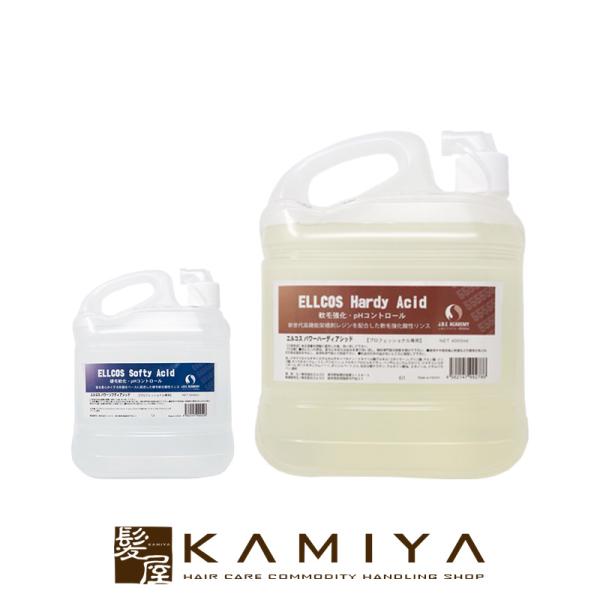エルコス パワー アシッド 4000ml|酸性リンス 補助剤 レブリン酸 中間酸リンス プロ用 業務...