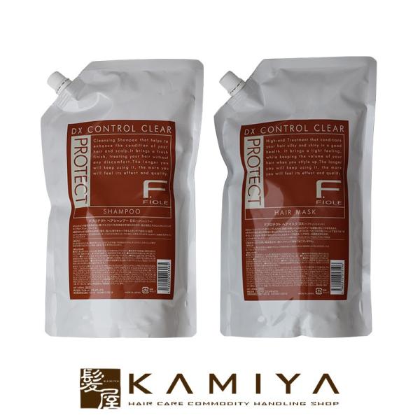 フィヨーレ Fプロテクト ヘアシャンプー DX 1000ml ヘアマスク DX 1000g 計2個 ...