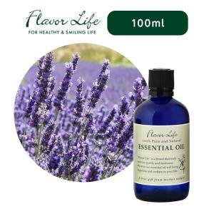フレーバーライフ エッセンシャルオイル ラベンダー・スパイク 100ml|フローラル ラベンダー 爽やか ハーブ調 アロマ 天然精油 100% 精油 エッセンシャル