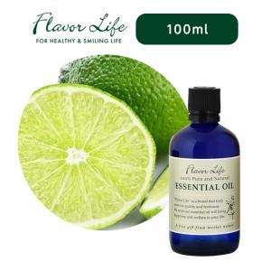 フレーバーライフ エッセンシャルオイル ライム 100ml|柑橘 爽やか フレッシュ フルーツ フルーティ アロマ 天然精油 100% 精油 エッセンシャル 香り 芳香