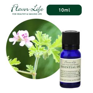 フレーバーライフ エッセンシャルオイル ゼラニウム 10ml|フローラル 甘い ハーブ調 アロマ 天然精油 100% 精油 エッセンシャル 香り 芳香 オイル リラックス