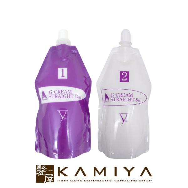 ファイテン Gクリームストレート ドゥエ 1剤 400g 2剤 400g 計2個セット| ヘアケア ...