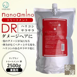 ニューウェイジャパン ナノアミノ トリートメント DR 2500g 業務用|ナノアミノトリートメント ダメージヘア ダメージケア 傷んだ髪 アミノ酸系 ヘマチン｜ray