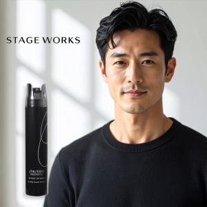 資生堂プロフェッショナル ステージワークス スーパーハードスプレー 180g|shiseido professional stage works スタイリング剤 スプレー ヘアケア 美容院専売｜ray