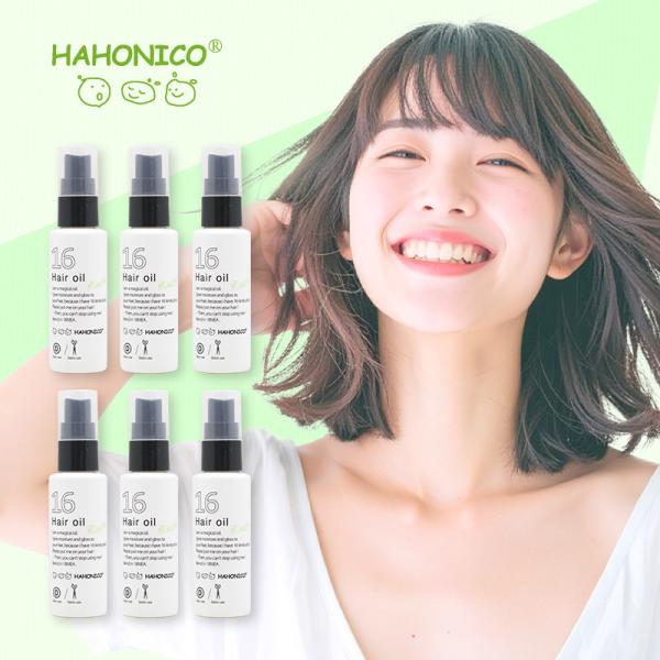 【正規品】ハホニコ 十六油 60ml×6個セット|ヘアオイル 洗い流さないトリートメント トリートメ...