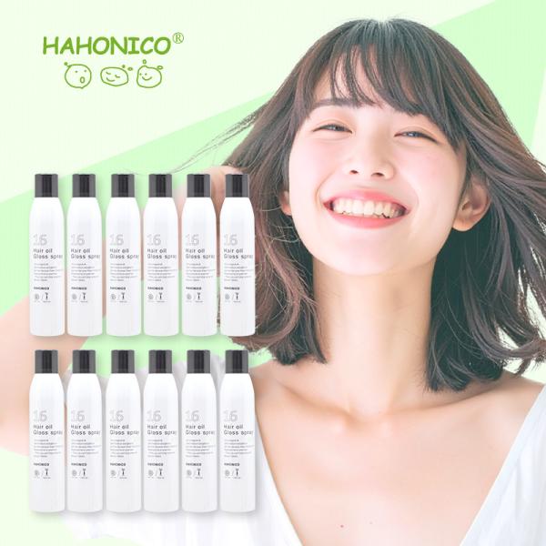 【正規品】ハホニコ 十六油 ジュウロクユ ツヤスプレー 180g×12個セット|ヘアスプレー スタイ...