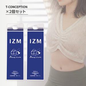 IZM イズム 酵素ドリンク ベリーベリー テイスト 1000ml×2個セット|植物発酵エキス ファスティング 置き換えダイエット 腸活 腸内環境 美容 健康 送料無料