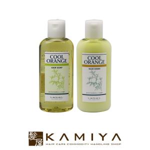 ルベル クールオレンジ ヘアソープ 200ml 1個 ＋ ヘアリンス 200ml 1個 計2個 お試しセット|ルベル セット おすすめ品 美容院専売｜ray