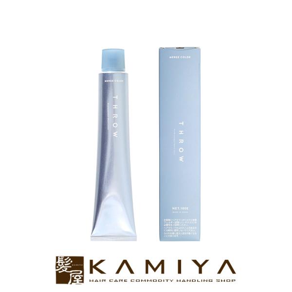 b-ex スロウ マージカラー 第1剤 100g【アッシュブラック】 | 【メール便対応4個まで】 ...