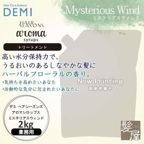デミ ヘアシーズンズ アロマシロップス ミステリアスウィンド (トリートメント) 2Kg 美容院専売