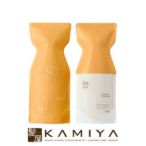 アジュバン リ： エミサリー シャンプー 600ml ＋ トリートメント 600g 計2個 詰替用セット|リ: re: 頭皮ケア スキャルプ スカルプ ケア シャンプー フケ｜ray