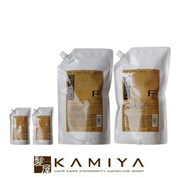 フィヨーレ Fプロテクト ヘアシャンプー 1000ml ヘアマスク 1000g 計2個 詰替用セット...