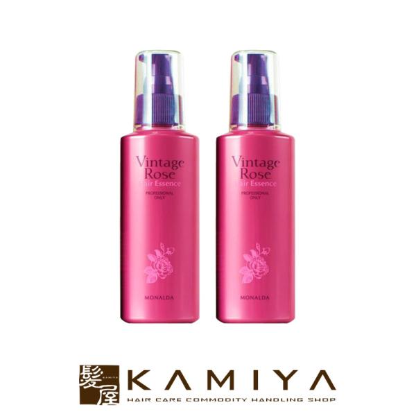 パシフィックプロダクツ モナルダ ヴィンテージローズ ヘアエッセンス 120ml×2個セット 美容院...