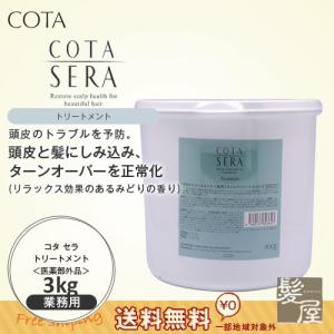 コタ セラ トリートメント 3kg ヘラ付|医薬部外品 cota sera コタトリートメント コタセラ 詰替用 業務用サイズ 大容量 頭皮 フケ かゆみ 美容院専売 送料無料